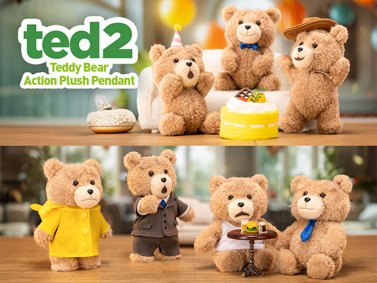 Ted2 Teddy Bear アクションぬいぐるみペンダント シリーズ
