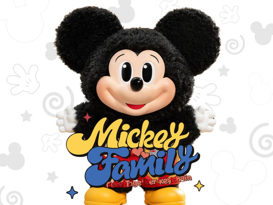 DISNEY ミッキーファミリー キュート トゥギャザー シリーズ ぬいぐるみキーチェーン