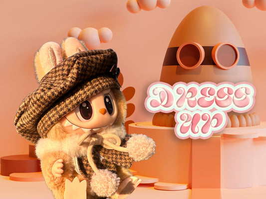 THE MONSTERS用　【ベレー帽&ポンチョ】 着せ替え洋服